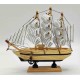 Maquette voilier Trois mâts 16 cm, modèle L.
