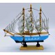 Maquette voilier Trois mâts 16 cm, modèle M.
