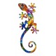 Lézard mural bariolé 21 cm F