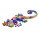 Lézard mural bariolé 21 cm G