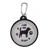 Gamelle pliante pour chien Beagle