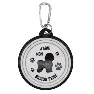 Gamelle pliante pour chien Bichon Frisé