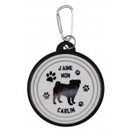 Gamelle pliante pour chien Carlin