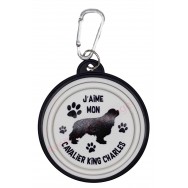 Gamelle pliante pour chien Cavalier King Charles