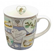 Mug phoques et coeurs