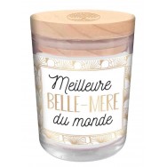 Bougie message Meilleure Belle-Mère du Monde