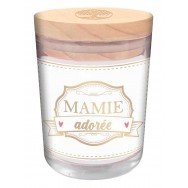 Bougie message Mamie Adorée