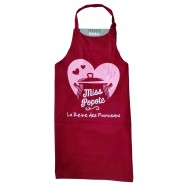 Tablier de cuisine humoristique Miss Popote