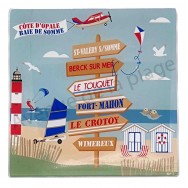 Dessous de plat Côte d'Opale Baie de Somme