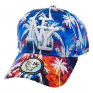 Casquette NY palmiers night club