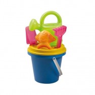Seau de plage avec accessoires 22 cm