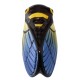 Grillon en faience 10 cm bleue - Décoration de jardin pas cher.