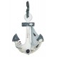 Thermomètre ancre de bateau 29 cm modèle B.