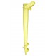 Support vis pour parasol jaune, articles de plage pas cher.