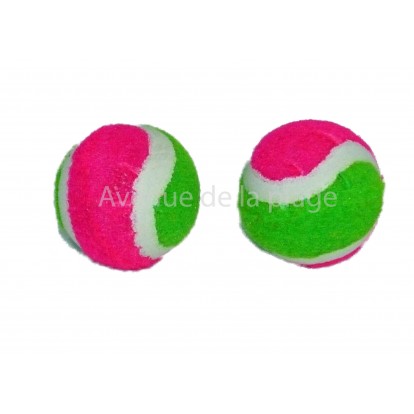 Lot 2 balles beach ball scratch - Raquettes de plage