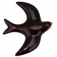 Hirondelle murale pour façade extérieure 8.5 x 7.5 cm
