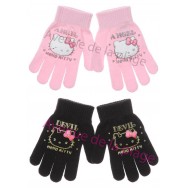 Gants Hello Kitty à paillettes Ange et Démon