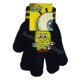 Gants pour enfant Bob l'Éponge bleu marine.