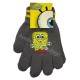 Gants pour enfant Bob l'Éponge gris.