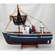 Maquette bateau de pêche 45 cm - Chalutier