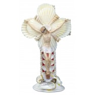 Crucifix en coquillages