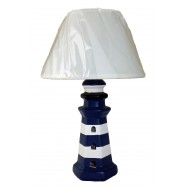 Lampe phare céramique 32 cm