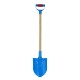 Pelle de plage en plastique 77 cm bleue.