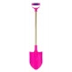 Pelle de plage en plastique 77 cm rose.