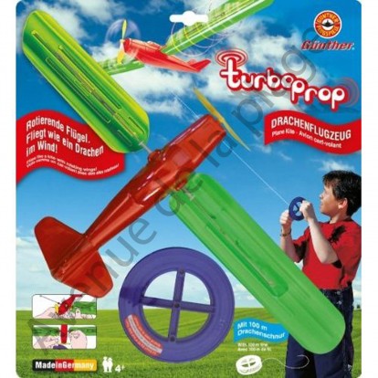 Cerf-volant avion planeur Turboprop