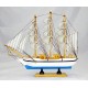 Maquette voilier 3 mâts 33 cm, modèle E.