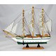 Maquette voilier 3 mâts 33 cm, modèle F.