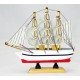 Maquette voilier Trois mâts 16 cm, modèle D.