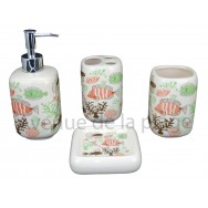 Set salle de bain Poissons - Décoration marine