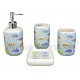 Set salle de bain Poissons, modèle B.