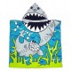 Poncho, Cape de bain Requin en microfibre