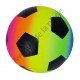 Ballon de football multicolore en plastique