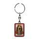 Porte clef métal J'aime mon Basset Hound