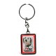Porte clef chien J'aime mon Dalmatien