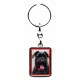 Porte clef J'aime mon Schnauzer Géant
