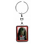 Porte clef J'aime mon Cocker Spaniel