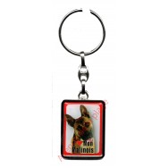 Porte clef J'aime mon Malinois