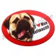 Magnet J'aime mon Bullmastiff