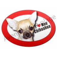Magnet J'aime mon Chihuahua