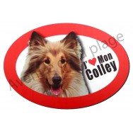 Magnet J'aime mon Colley