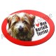 Magnet J'aime mon Norfolk Terrier