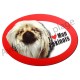 Magnet J'aime mon Pekinois