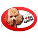 Magnet J'aime mon Caniche toy.