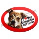 Magnet J'aime mon Staffordshire Bull Terrier