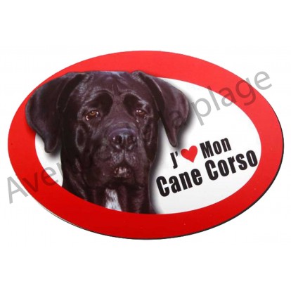 Magnet J'aime mon Cane Corso