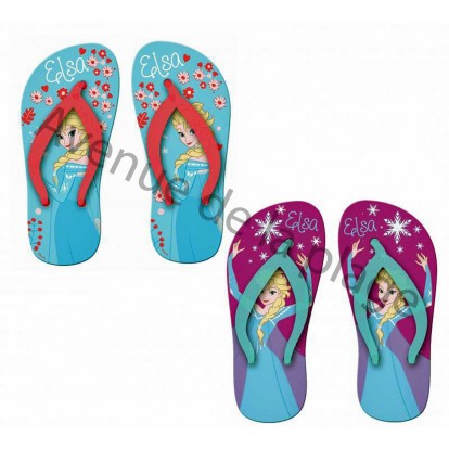 Tongs Reine des Neiges pour enfant